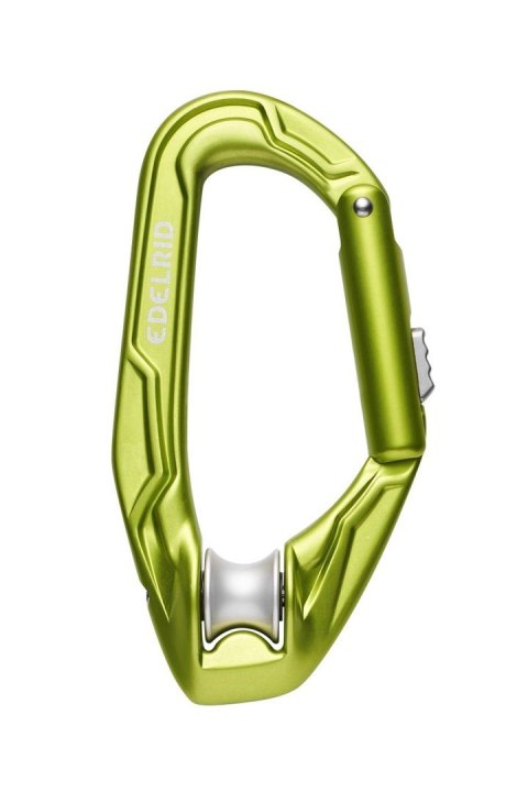 Karabinek z rolką Edelrid Axiom Slider Automatyczny Zielony (Oasis)