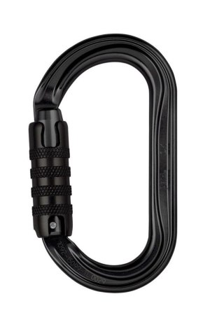 Karabinek ok triact lock czarny PETZL
