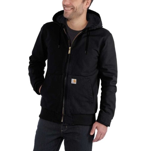 Kurtka męska zimowa Carhartt Duck Active Jacket Czarna Rozmiar L
