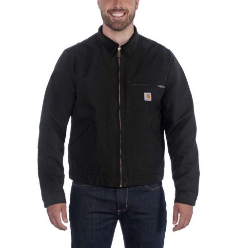 Kurtka męska zimowa Carhartt Duck Detroit Jacket Czarna Rozmiar L