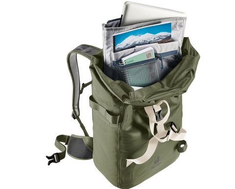Deuter Amager 25+5 l - plecak rowerowy grafitowy