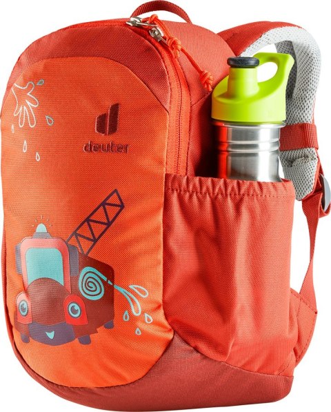 Plecak dziecięcy turystyczny Deuter Pico 5L Czerwony (Ruby-Sprout)