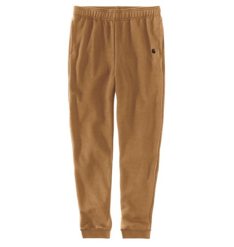 Spodnie dresowe męskie Carhartt Chase Sweat Pant Brązowe Rozmiar S