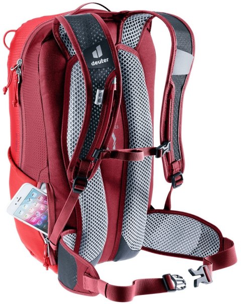 Plecak rowerowy turystyczny Deuter Race 16 Cherry-Masala Pojemność 16 l