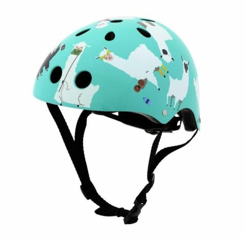 Kask dziecięcy Hornit Llama S 48-53 cm z lampką LED