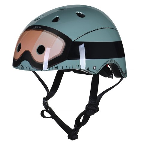 Kask dziecięcy Hornit Military M 53-58 cm zielony