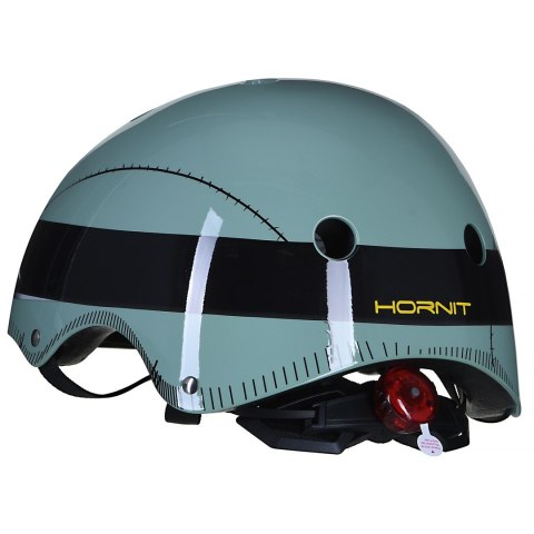 Kask dziecięcy Hornit Military M 53-58 cm zielony