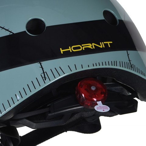 Kask dziecięcy Hornit Military M 53-58 cm zielony