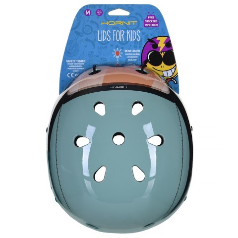 Kask dziecięcy Hornit Military M 53-58 cm zielony