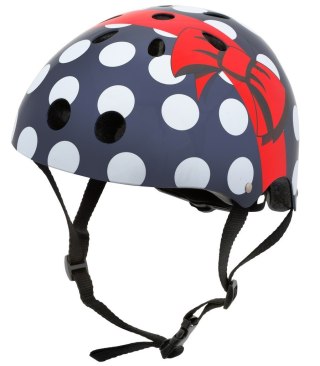 Kask dziecięcy Hornit Polka Dot M 53-58 cm niebieski