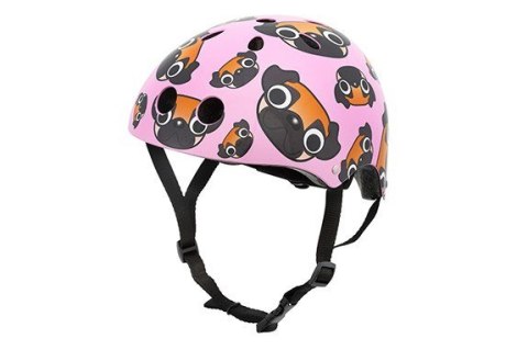 Kask dziecięcy Hornit Pug S 48-53 cm różowy