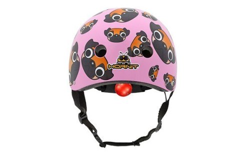 Kask dziecięcy Hornit Pug S 48-53 cm różowy