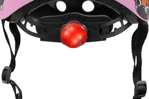 Kask dziecięcy Hornit Pug S 48-53 cm różowy