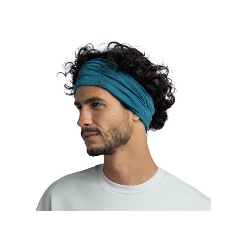 Komin BUFF Merino Lightweight 125 g/m² niebieski