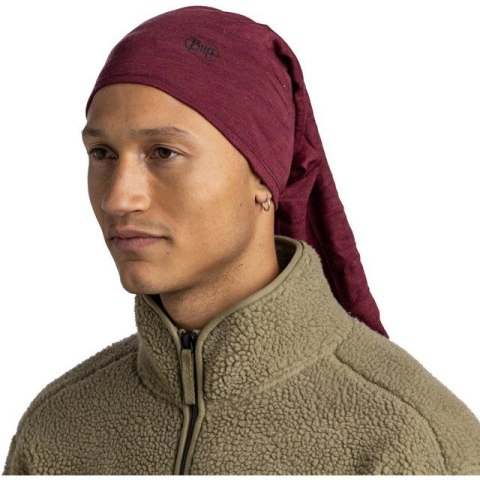Komin BUFF Merino Midweight 250 g/m² czerwony