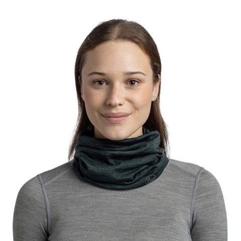 Komin BUFF Merino Lightweight 125 g/m² zielony
