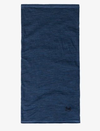 Komin BUFF Merino Lightweight 125 g/m² niebieski