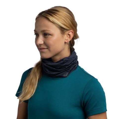 Komin BUFF Merino Lightweight 125 g/m² niebieski