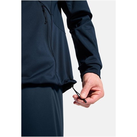 Kurtka męska ODLO Zeroweight Windproof X-Warm - granatowa, M