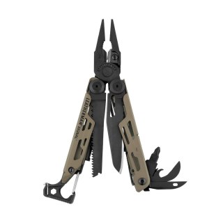 Multitool Leatherman Signal 19 funkcji - Coyote