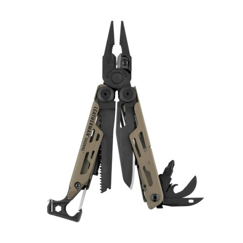 Multitool Leatherman Signal 19 funkcji - Coyote