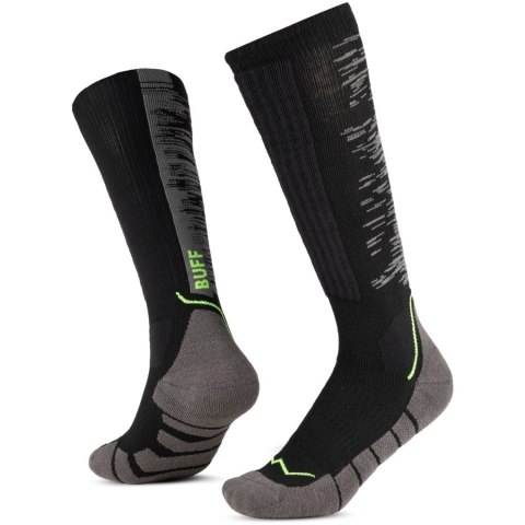 Skarpety merino BUFF Heavyweight - BLACK L
