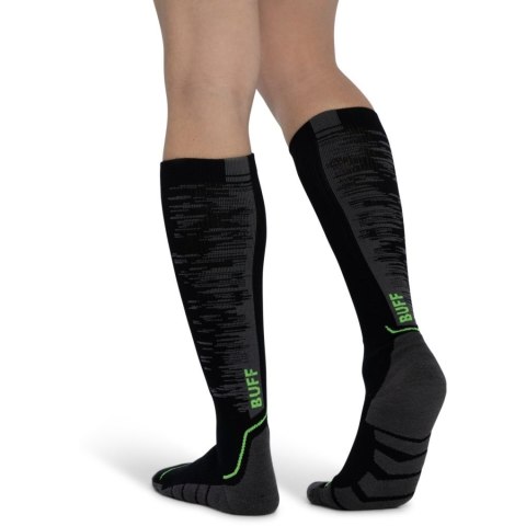 Skarpety merino BUFF Heavyweight - BLACK L