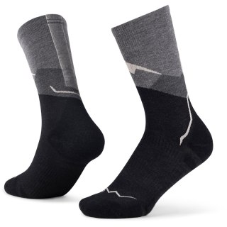 Skarpety merino BUFF Lightweight - GRAPHITE 36-38