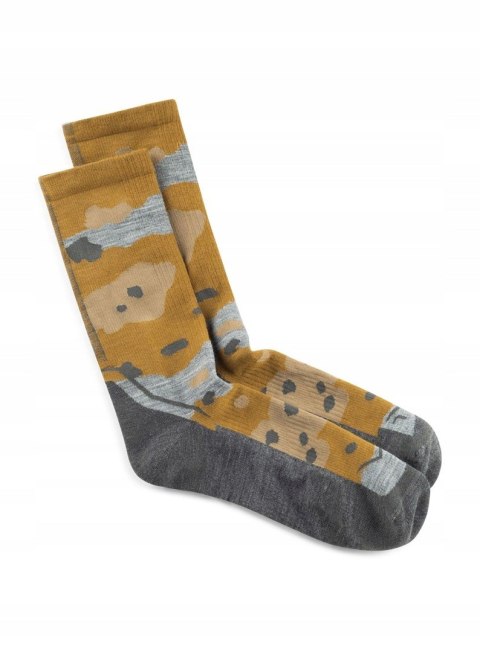 Skarpety BUFF Merino Lightweight Crew trekkingowe L 42-44 khaki