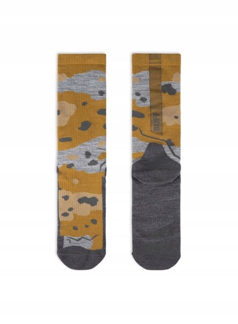 Skarpety BUFF Merino Lightweight Crew trekkingowe L 42-44 khaki