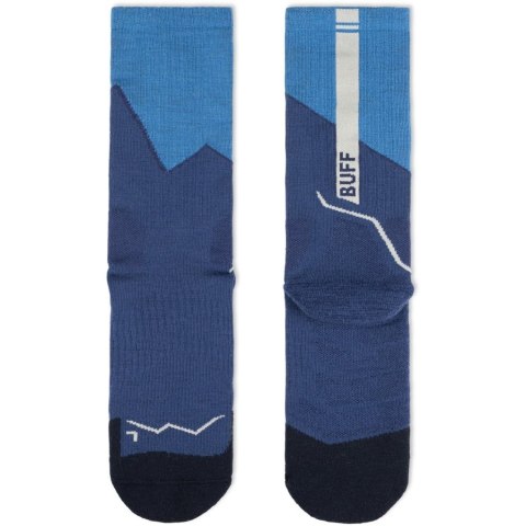 Skarpety merino BUFF Midweight - BLUE L