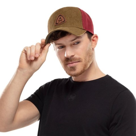 Czapka z daszkiem BUFF - Trucker Cap LOWNEY KHAKI L/XL