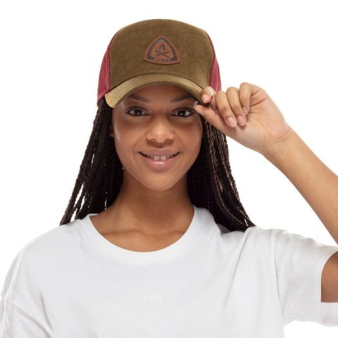 Czapka z daszkiem BUFF - Trucker Cap LOWNEY KHAKI L/XL