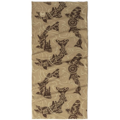 Chusta wielofunkcyjna BUFF CoolNet UV - LAKE RIVER KHAKI