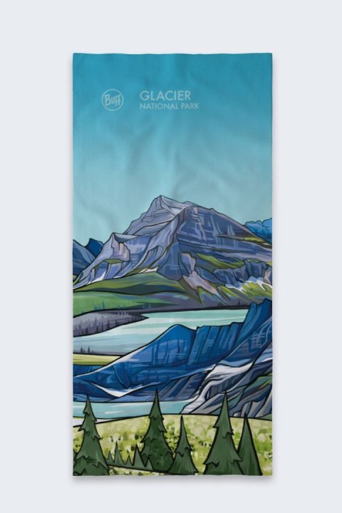 Chusta wielofunkcyjna BUFF CoolNet UV - NATIONAL PARKS GLACIER