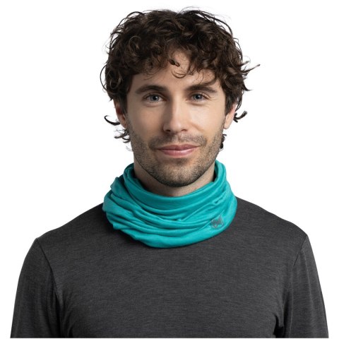 Chusta wielofunkcyjna BUFF Merino Lightweight - SOLID SEA GREEN