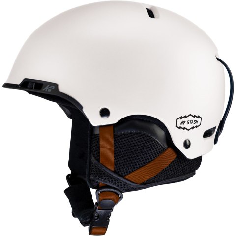 Kask narciarski snowboardowy męski K2 Stash 51-55 cm biały
