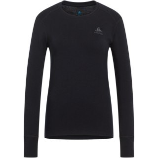 Koszulka termoaktywna damska ODLO Merino 260 - czarna, S
