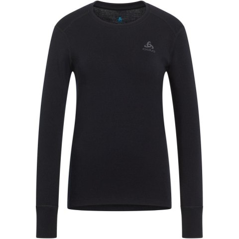 Koszulka termoaktywna damska ODLO Merino 260 - czarna, S
