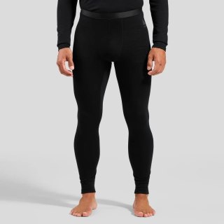 Legginsy termoaktywne męskie ODLO Merino 160 - czarne, L