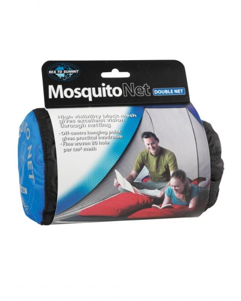Moskitiera turystyczna Sea to Summit 170 × 240 × 130 cm - czarna