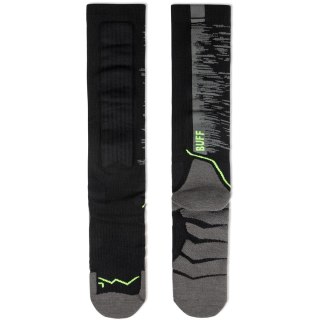 Skarpety merino BUFF Heavyweight - BLACK 45-47
