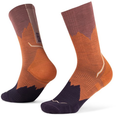 Skarpety merino BUFF Lightweight - GINGER 39-41