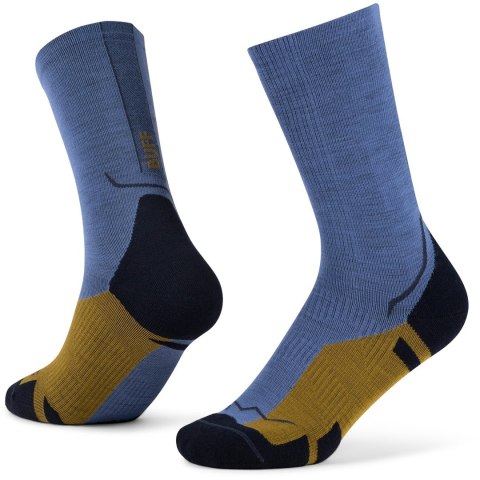 Skarpety merino BUFF Lightweight - BLUE 45-47