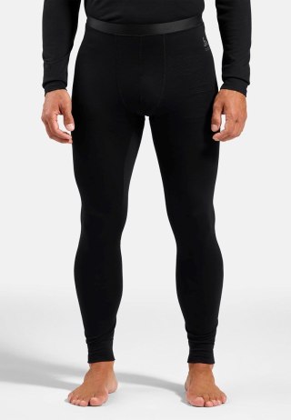 Spodnie termoaktywne męskie ODLO Merino 160 - czarne, M