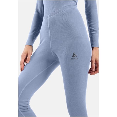 Spodnie termoaktywne ODLO Active Warm - niebiesko-szary, S