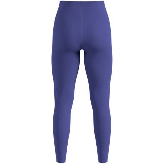 Spodnie termoaktywne damskie ODLO Merino 160 - niebieskie, S