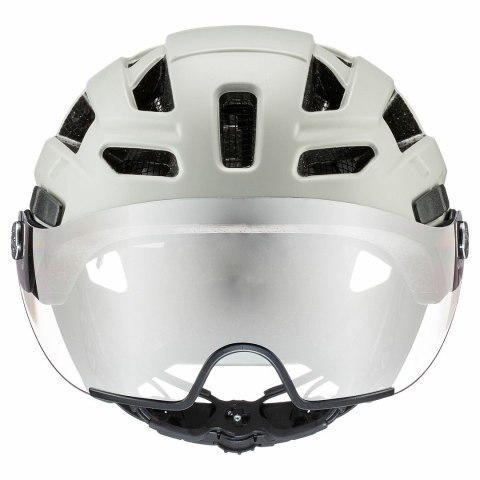 Kask rowerowy szosowy Uvex Finale Visor 52-57 cm biały/piaskowy
