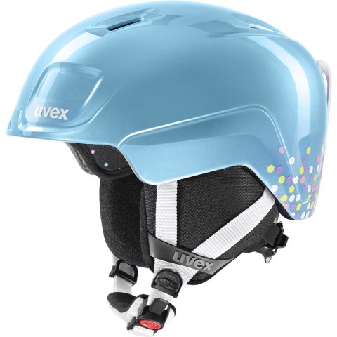 Kask narciarski dziecięcy Uvex Heyya 46-50 cm niebieski