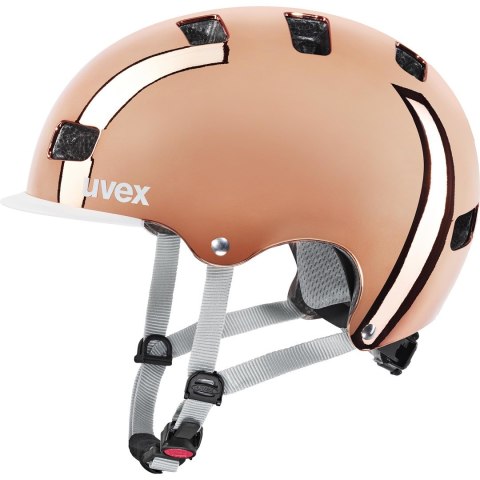 Kask rowerowy miejski Uvex HLMT 5 Bike Pro 55-58 cm brązowy